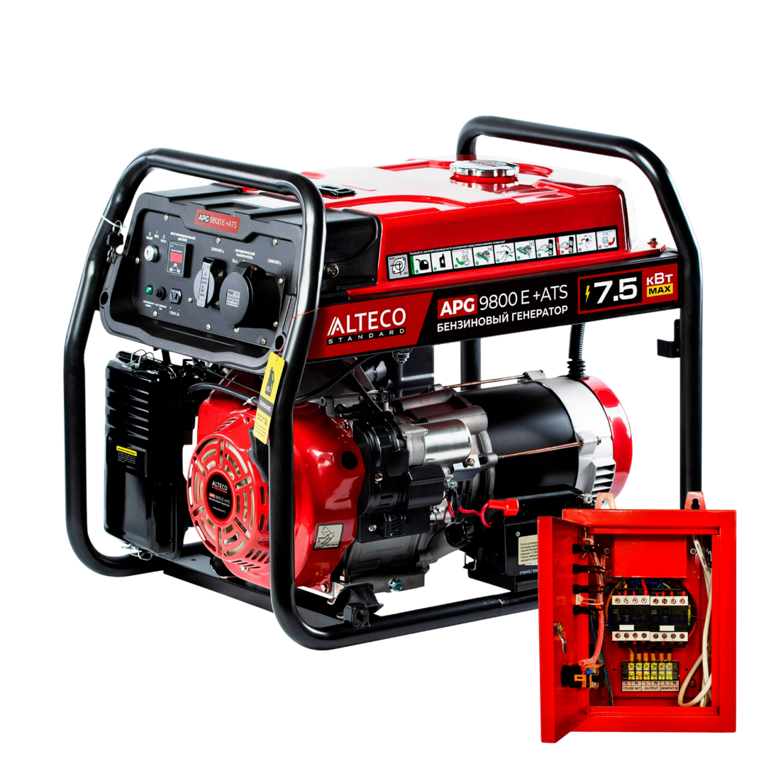Бензиновый генератор ALTECO APG 9800 E + ATS